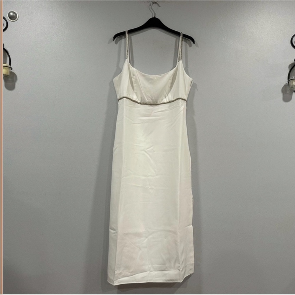 BHLDN Sachin Babi Kinzie Ivory Midi Dress 10 - Picture 2 of 9